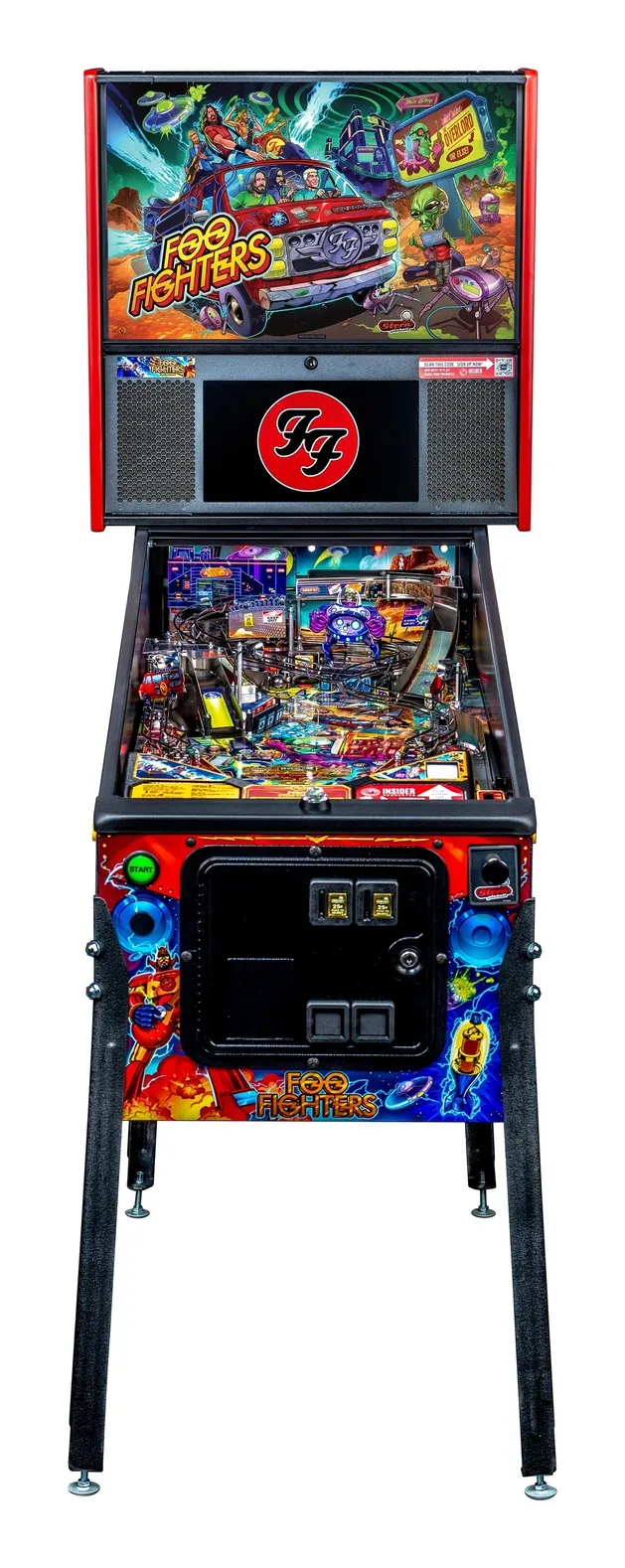 Foo Fighters Pro Pinball Machine by Stern Pinball (Pre-Order) - Image 4