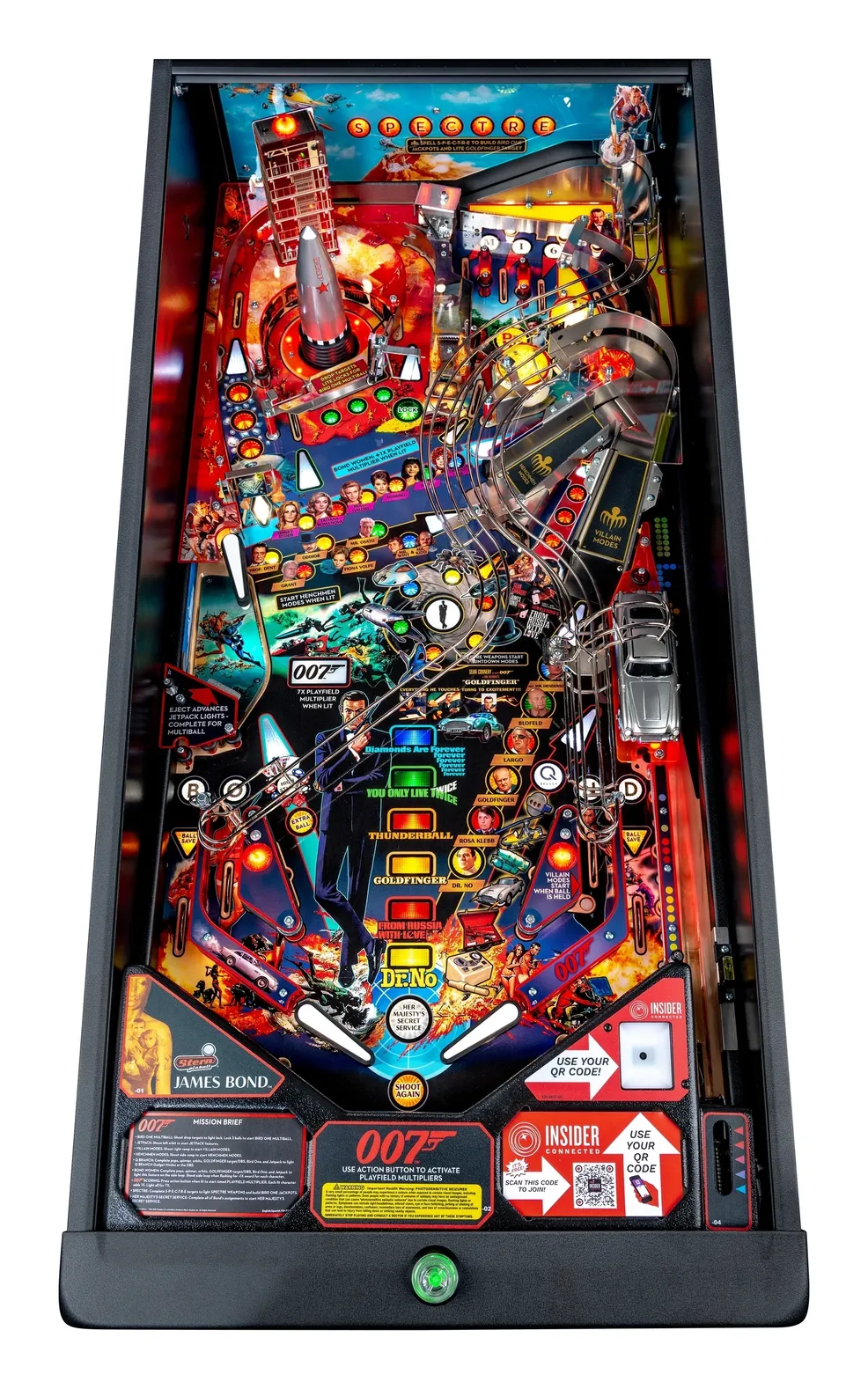 James Bond 007 Pro Pinball Machine by Stern Pinball - Image 5
