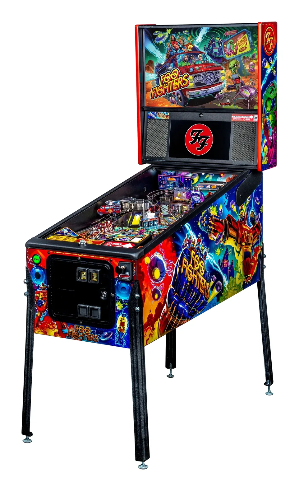 Foo Fighters Pro Pinball Machine by Stern Pinball (Pre-Order)