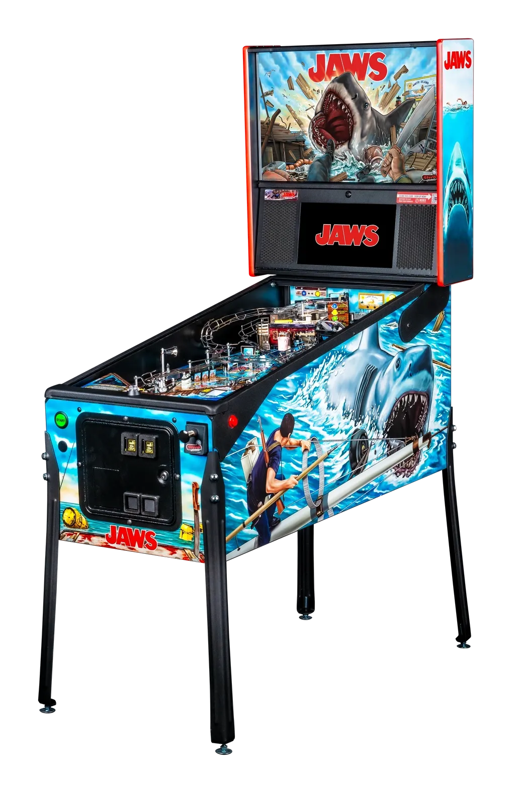 Jaws Premium Pinball Machine by Stern Pinball