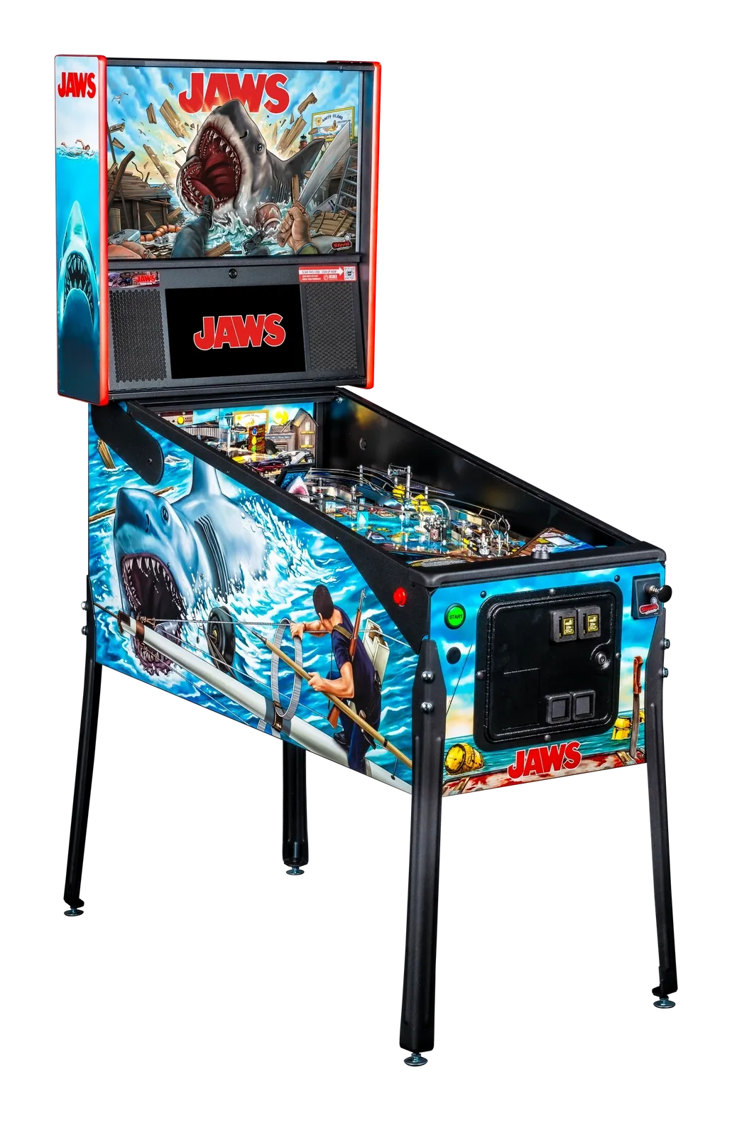 Jaws Premium Pinball Machine by Stern Pinball - Image 3