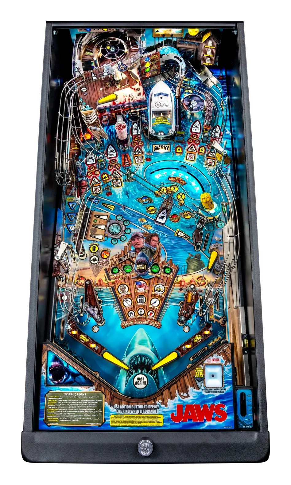 Jaws Premium Pinball Machine by Stern Pinball - Image 2