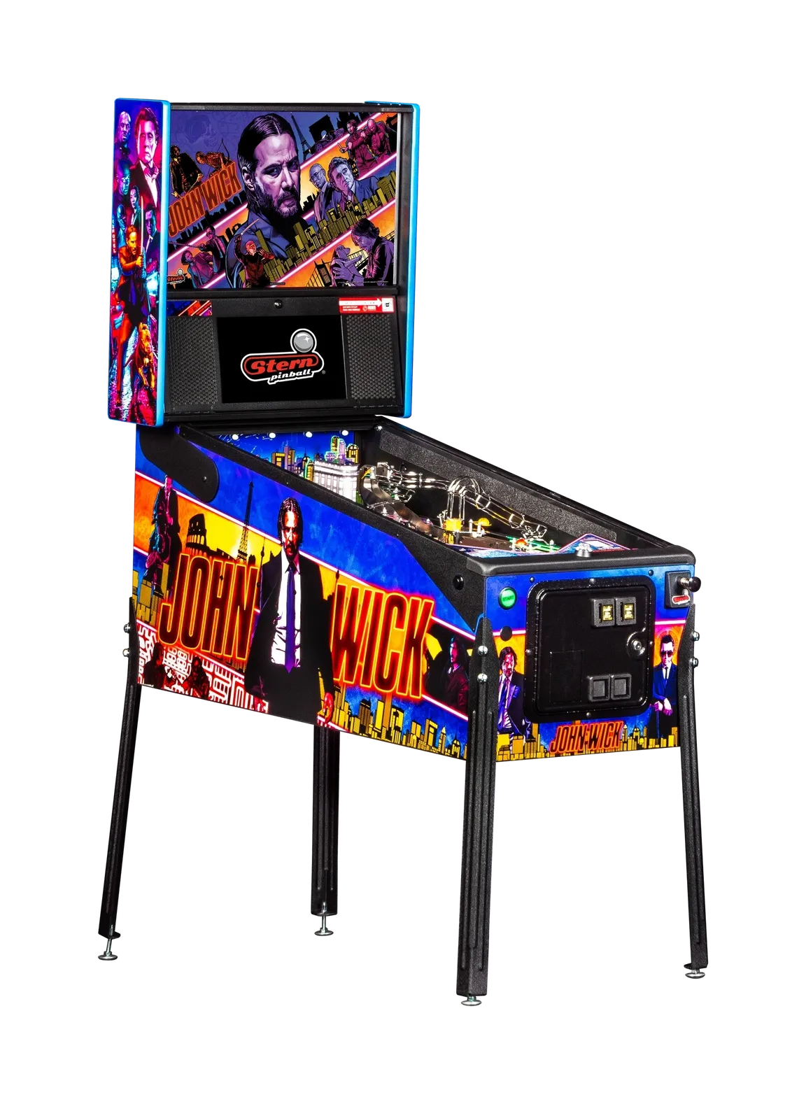 John Wick Premium Pinball Machine by Stern Pinball - IN STOCK - Image 3