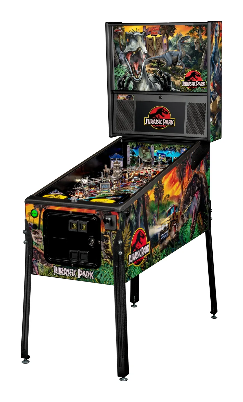 Jurassic Park Premium Model Pinball Machine by Stern