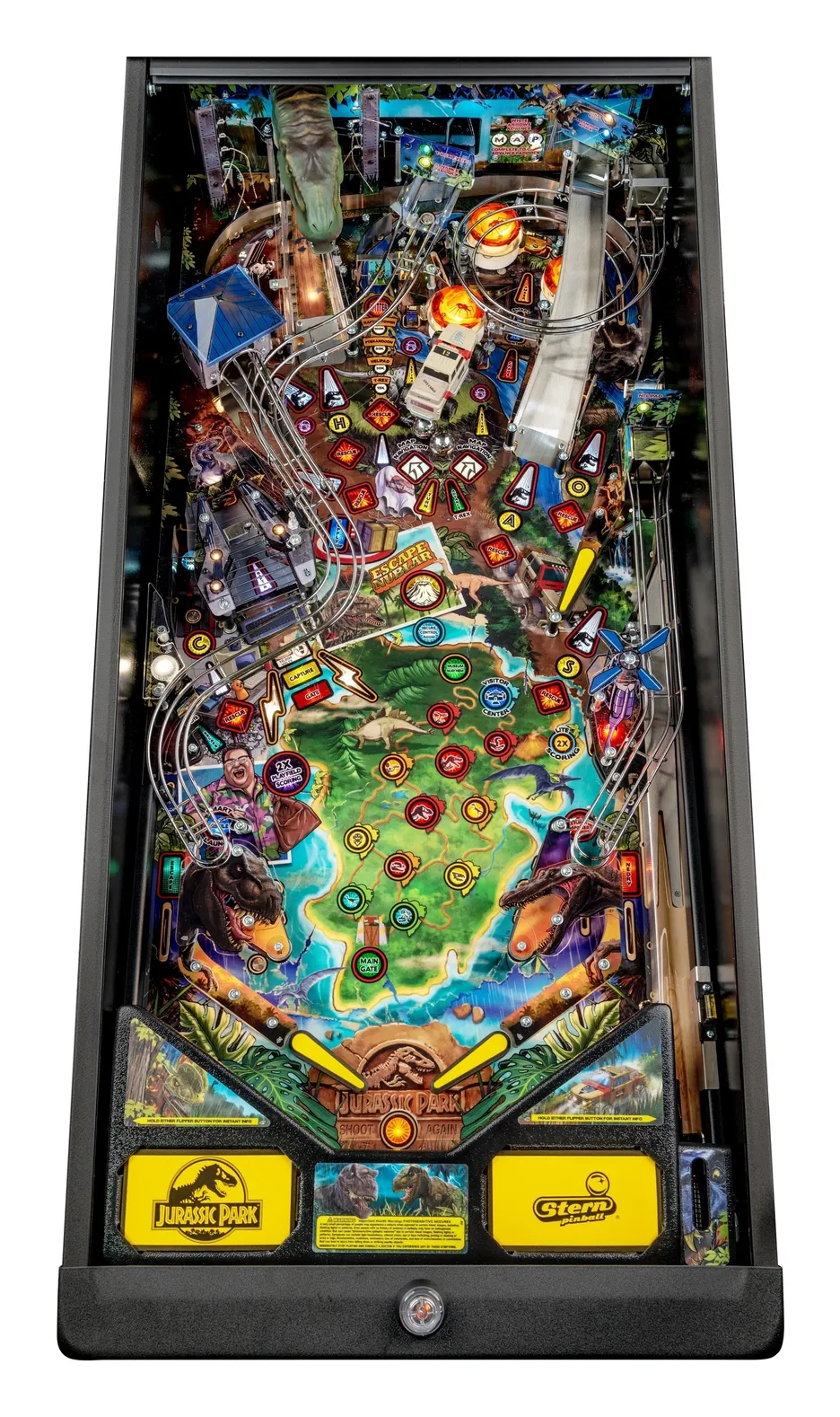 Jurassic Park Pro Model Pinball Machine by Stern - Image 2