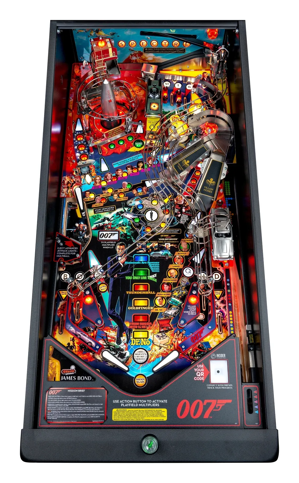 James Bond 007 Premium Pinball Machine by Stern Pinball - Image 2