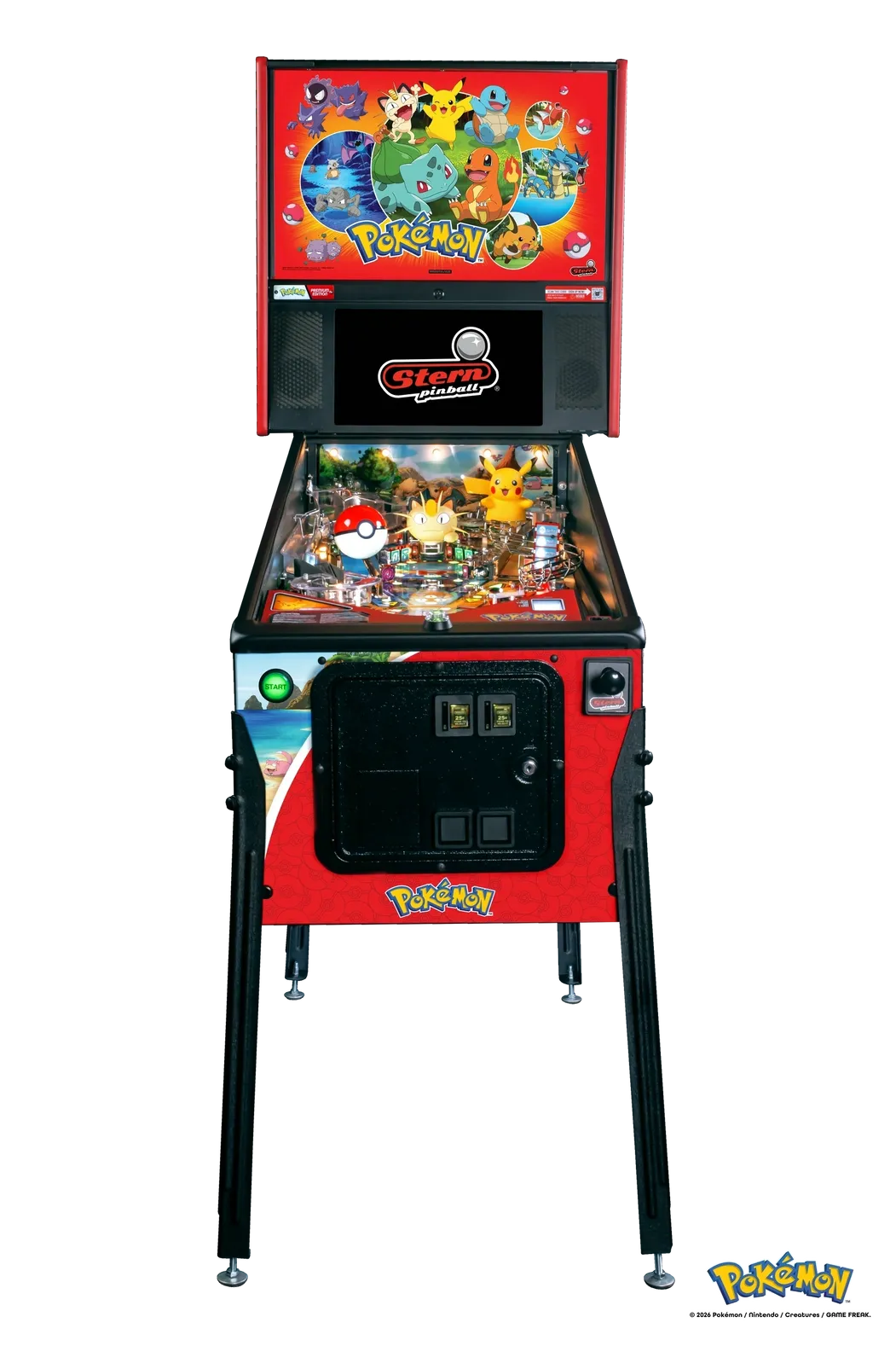 Pokémon Premium Pinball Machine by Stern Pinball - Image 3