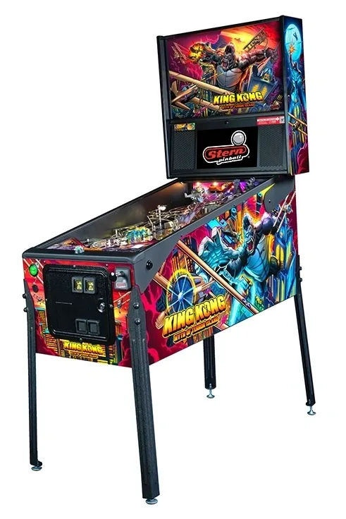King Kong: Myth of Terror Island Premium Pinball Machine by Stern Pinball